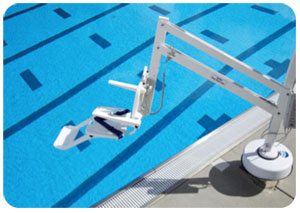 upper view pool ilift
